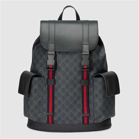 sac homme gucci|gucci male backpacks.